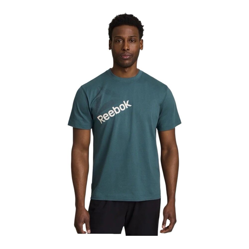 Reebok Men's Graphic Tee Green Balsam Size 2XL